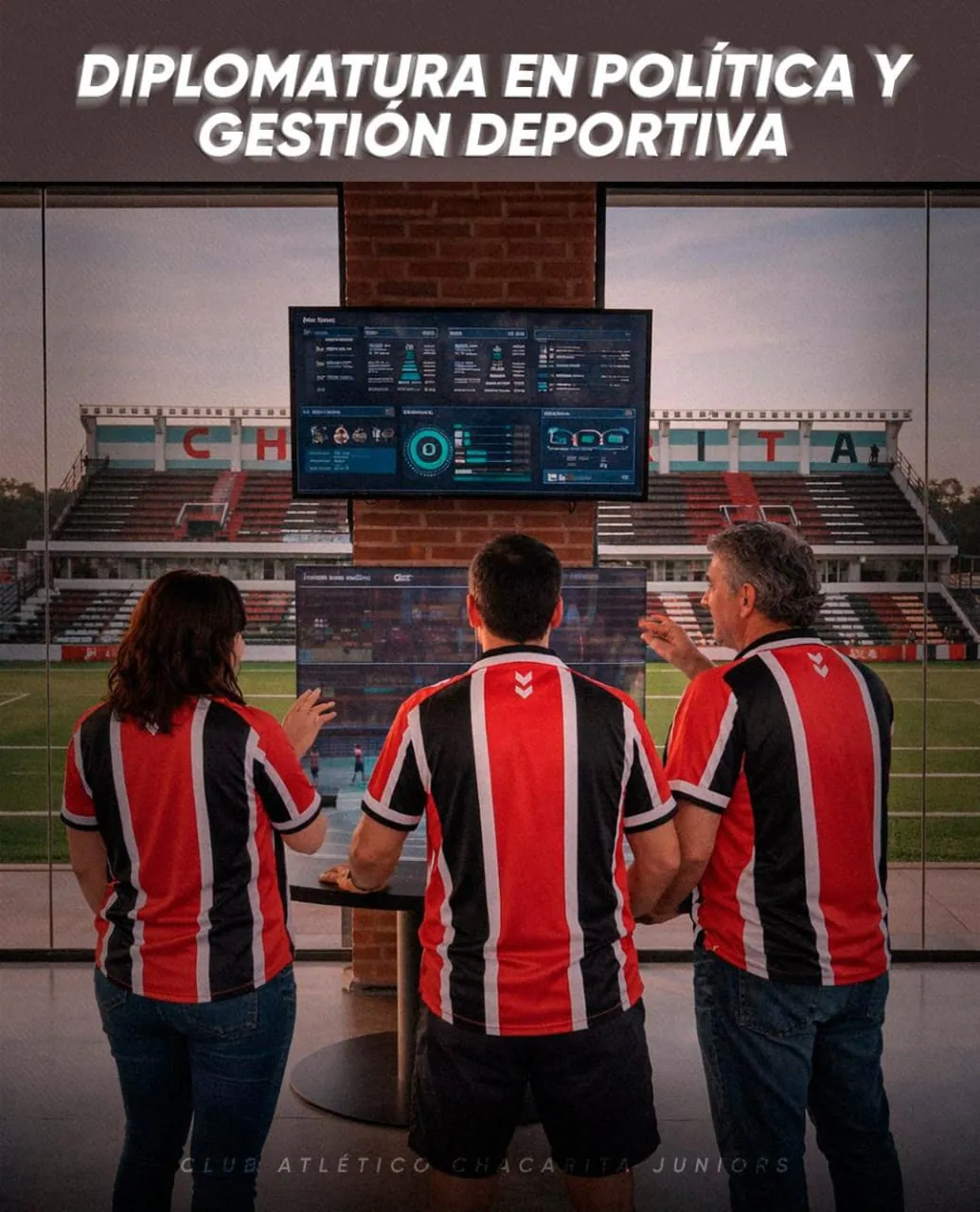 UNSAM junto al CLUB ATLETICO CHACARITA JUNIORS